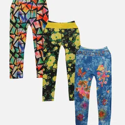 TINY HUG Girls Pack Of 3 Assorted Tights-image-65
