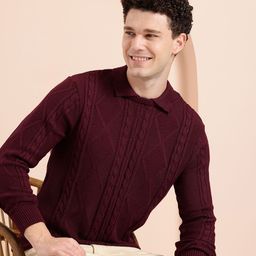 Mast & Harbour Cable Knit Pullover-picture-5