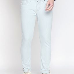 Basics Men Navy Blue Super Skinny Fit Low-Rise Clean Look Stretchable Jeans-image-74