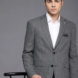 Theme Men Regular Fit Formal Blazer-image-17
