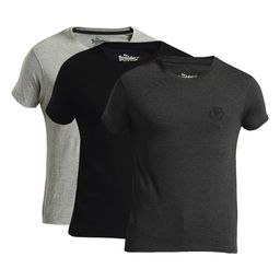 Roadster Pack of 3 Pure Cotton T-shirts-image-10