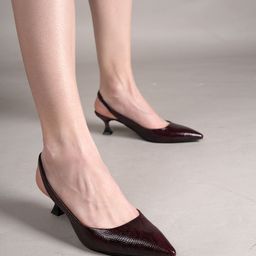 Lavie Women Textured Kitten Pumps-12