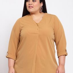 plusS Mustard Yellow Regular Top-picture-16