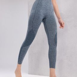 HRX by Hrithik Roshan WomenSeamless Antimicrobial & Rapid-Dry Slim Fit Training Tights-image-78