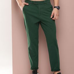 Harvard Men Relaxed Straight Leg Straight Fit Chinos-image-47