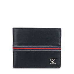 STYLER KING Men Black Leather Two Fold Wallet-image-15