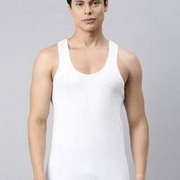 VIP Men White Set of 4 Innerwear Vest-picture-26