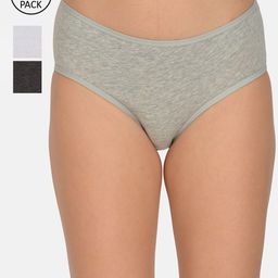 mod & shy Women Pack Of 3 Assorted Hipster Briefs MU1525354-picture-1