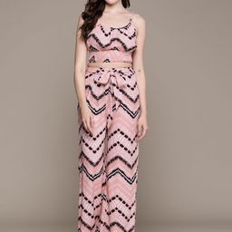 Roadster Printed Top with Palazzos-picture-16