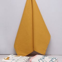 BLANC9 Set Of 3 Printed Cotton Kitchen Towels-16
