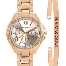JOKER & WITCH Women Tacy Rosegold Watch Bracelet Stack-image-89