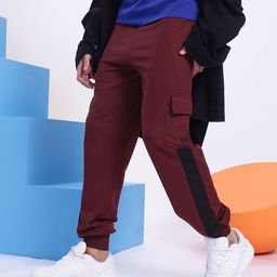 Aeropostale Men Side Stripe Cargo-Style Joggers-image-94
