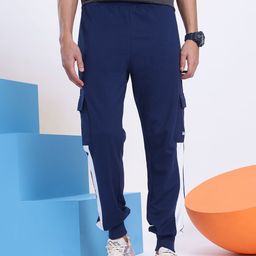 Aeropostale Men Side Stripe Cargo-Style Joggers-image-93