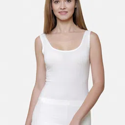 Ayaki Women Off-White Solid Thermal Top-22