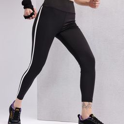 HRX by Hrithik Roshan Women Rapid-dry Printed Running Tights-49