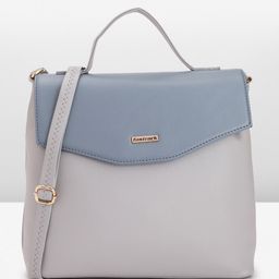Fastrack Colourblocked PU Structured Handheld Bag image 1
