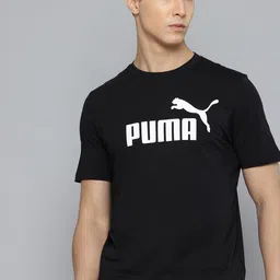 Puma No. 1 Logo Printed Pure Cotton Outdoor T-shirt-image-17