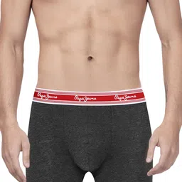 Pepe Jeans Men Pack of 2 Charcoal Grey Solid Trunks 8904311301745-picture-41