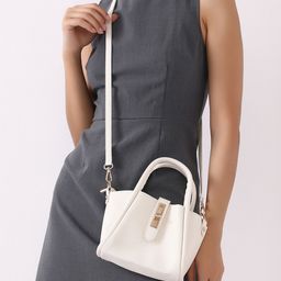 HAUTE SAUCE by Campus Sutra Leather Shoulder Bag-26