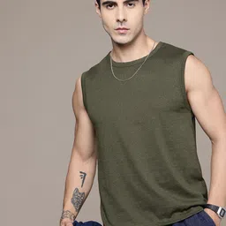 Moda Rapido Sleeveless Regular Fit T-shirt-image-53