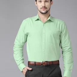 Park Avenue Slim Fit Pure Cotton Formal Shirt-picture-2