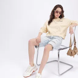 glitchez City Groove Relaxed Cotton Terry Crop Sweatshirt-picture-17