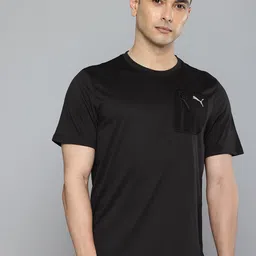 Puma Minimal Brand Logo Printed dryCELL Training T-shirt-image-4