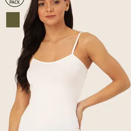 Lady Lyka Women Pack Of 2 Solid Camisoles-image-37