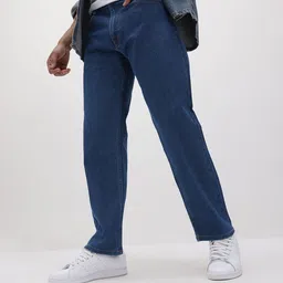 The Roadster Life Co. Men Relaxed Fit Mid-Rise Stretchable Jeans-picture-8