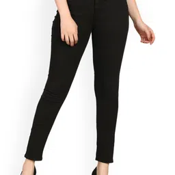 Kotty Women Black Skinny Fit High-Rise Clean Look Jeans-image-97