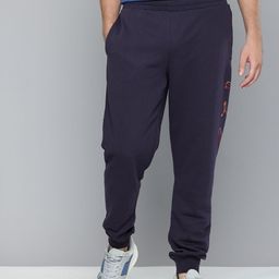 Puma Men Brand Logo Printed Sweatpants-image-100
