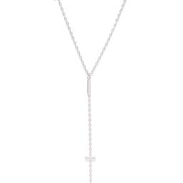 Carlton London Rhodium-Plated Necklace-54