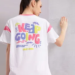 HRX by Hrithik Roshan Typography Printed Lifestyle T-Shirt-image-40