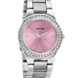 Sonata Women Pink Analogue Watch 87034KM03-picture-17