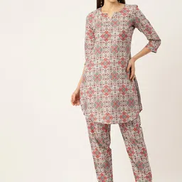 Sleek Italia Women Printed Co-Ords-picture-55