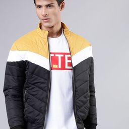 LOCOMOTIVE Men Black Colourblocked Jacket-31