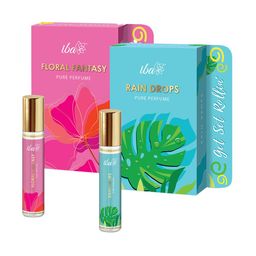 Iba Set of 2 Rain Drops & Floral Fantasy Pure Perfume 20 ml-32