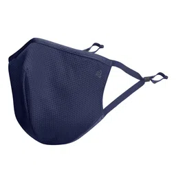 Jockey Unisex Pack Of 2 Blue Solid 7-Ply Protective Outdoor Masks-57