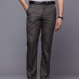 Louis Philippe Men Slim Fit Formal Trousers-picture-40