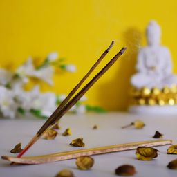 Archies Beige & Brown Incense Sticks with Holder-image-34