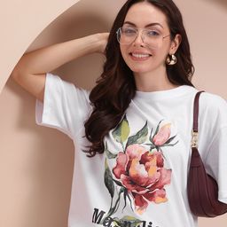 Mast & Harbour Graphic Printed T-shirt-image-92