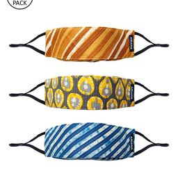 Ariana Unisex Pack Of 3 7-Ply 5 Layer SSMMS Filter Reusable Pure Cotton Cloth Masks-38