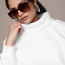 The Roadster Lifestyle Co. Plus Size Sherpa Trim Sweatshirt-image-38