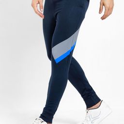 Maniac Men Navy Blue Solid Slim-Fit Joggers-19