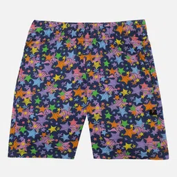 PROTEENS Girls Multicoloured Printed Slim Fit Regular Shorts-image-22