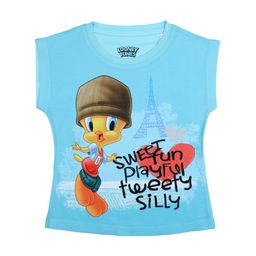 Looney Tunes Blue Regular Top-image-61