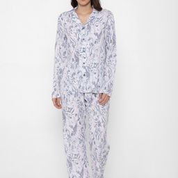 Triumph Just Mix Moroccon Print Long Sleeve Pyjama Set-image-20