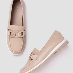 Lino Perros Women Chain Detail Moccasins-image-49