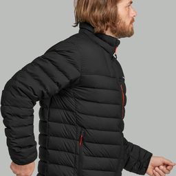 FORCLAZ By Decathlon Men Black Solid Lightweight Mountain Trekking Puffer Jacket-55