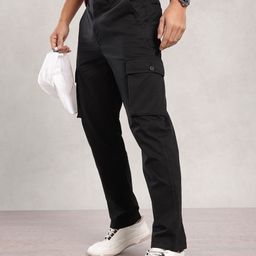 Nautica Men Cotton Flex Smart Regular Fit Cargo Trousers-image-46